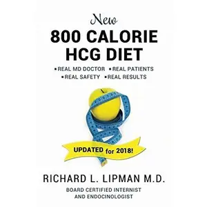 USED Book - New 800 Calorie HCG Diet by Lipman M.D., Richard L. (Paperback) - english