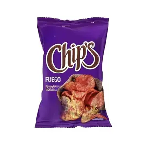 Chips Fuego, Sabor a Chile y Limón, 170 gr c/u