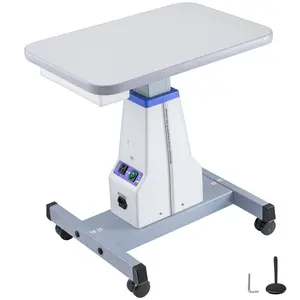 Optical Electric Motorized Table Instrument Lift Table With 4 Wheels Adjustable Height
