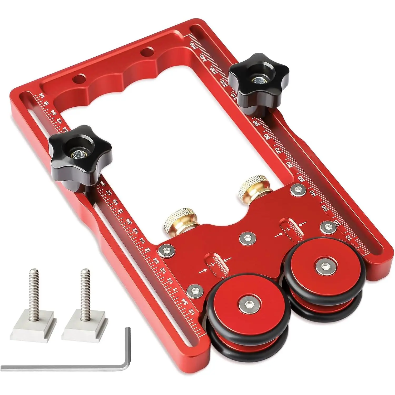 Featherboard for Table Saws,  2 in 1 Thin Rip Jig Guide  Boards for Table  Router Tables and Band Saws Table  Accessories