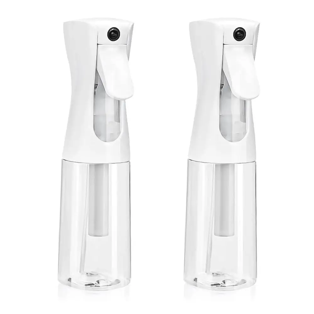 2025 New Continuous Spray Bottle - Ultra Fine Mist Water Sprayer for Hair, Household Cleaning, Plants, Home Goods (2 pcs) Handheld Handheld Handheld