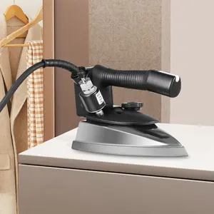 1200W Industrial Electric Steam Iron 0.79 Gal Tank 140-428℉ Temperature Adjustable 5.3ft Hose for Garment Factory