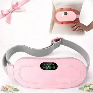 Heating Pad Smart Uterus Warmer Belt, Cordless Heating Pad, Electric Waist Belt, Waist-Vibrating Abdominal Massager