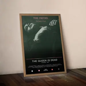 The Smiths Poster | Queen Is Dead Poster | Album Poster Prints | Wall Decor Posters | Album Cover | Rock Music Poster