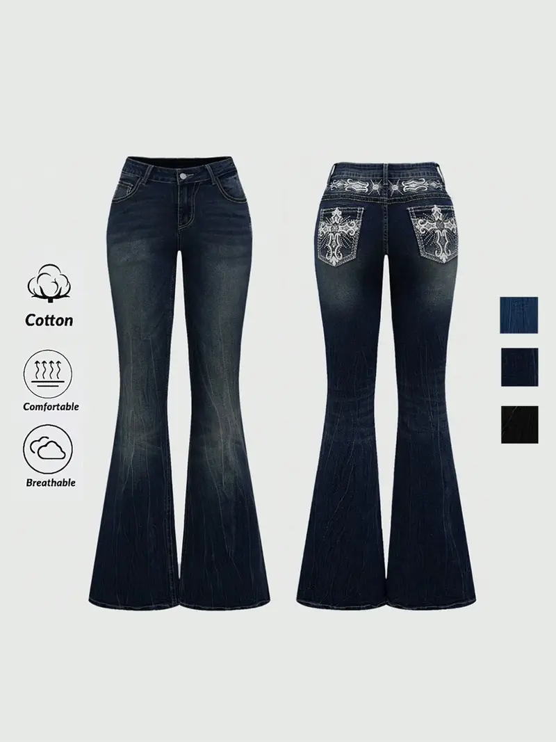 io着用 true religion 804 flare jeans JOEY FLAP FLARE JEAN