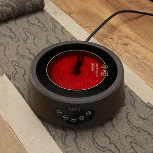 Smart Mini Electric Ceramic Tea Stove Portable Tea Maker for Gongfu Tea Brewing & Water Boiling