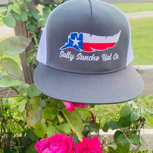 The Lone Star Feather Grey/White