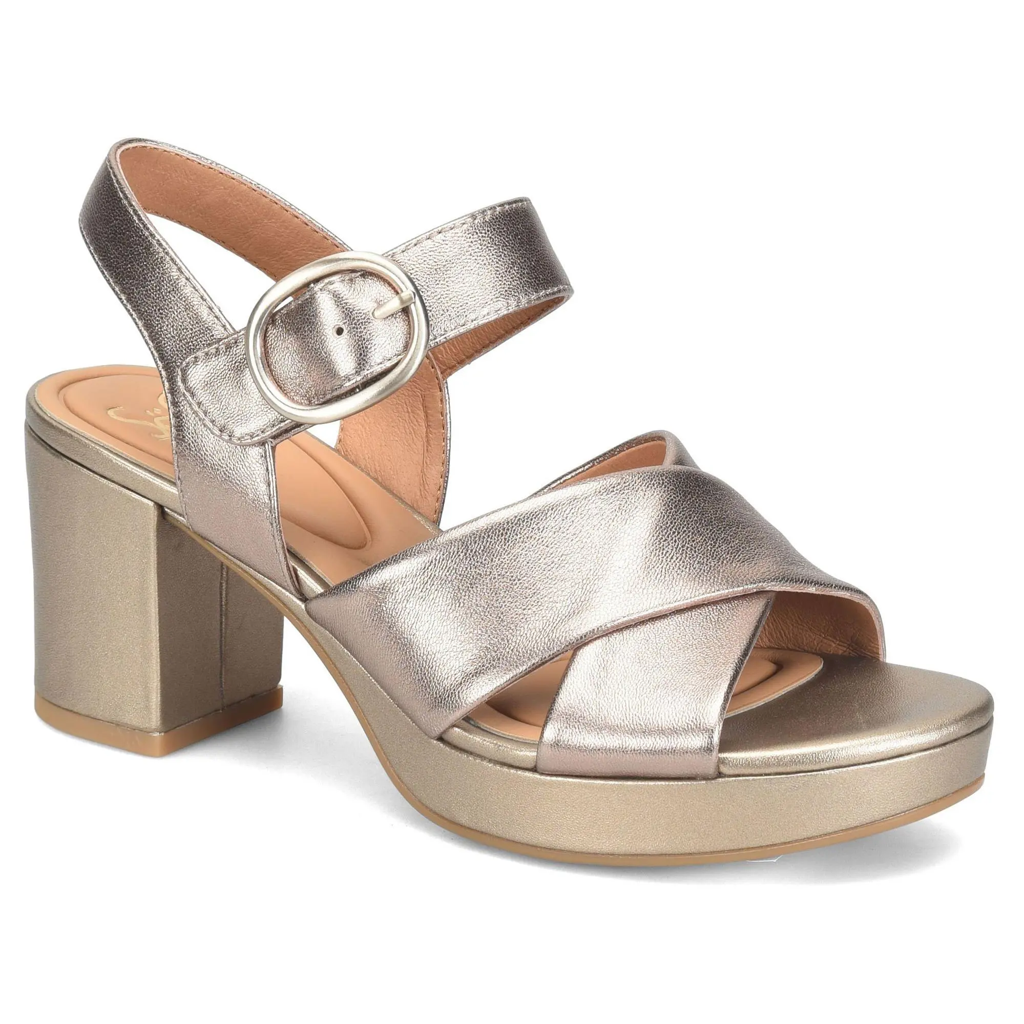 Sofft Block Heeled Platform Sandal - Lizzie