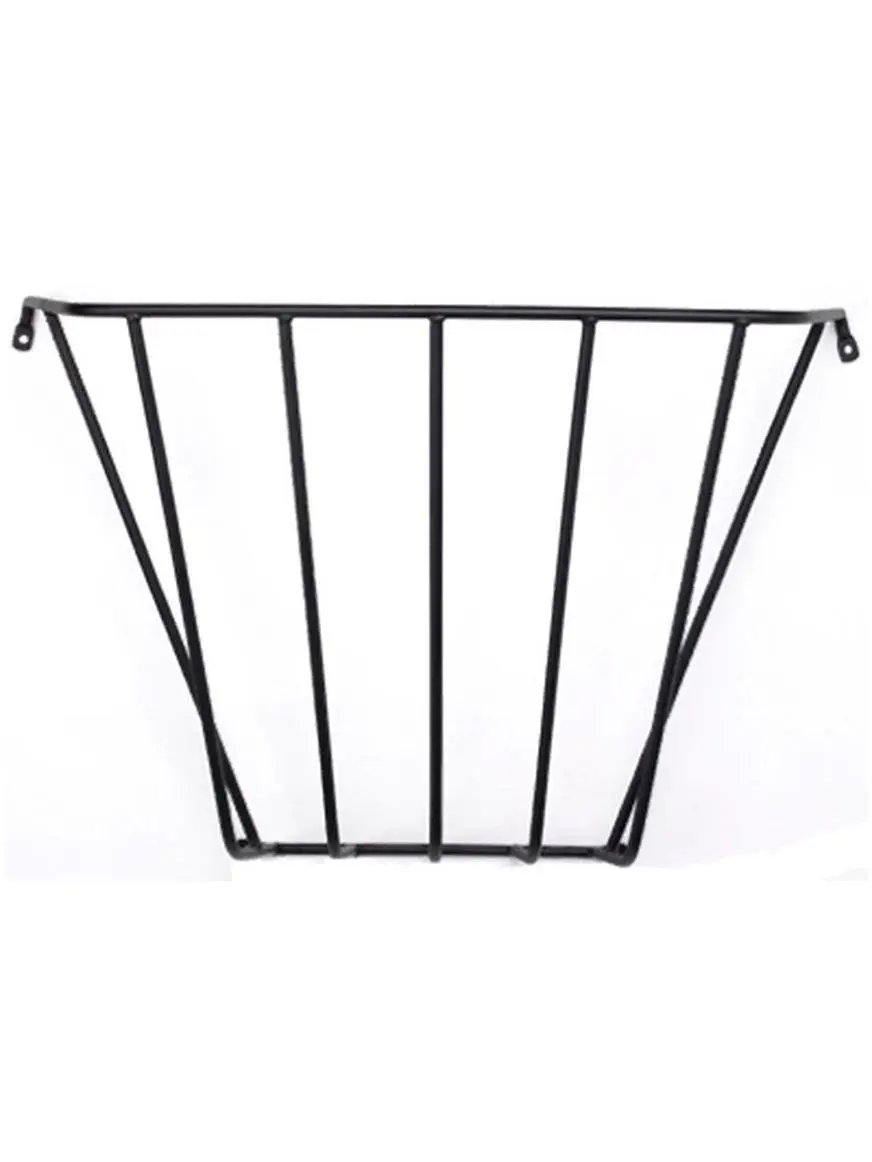 Steel Wall Hay Rack, 25x27x10 in, Compression-Design Home Organizer Storage Holder
