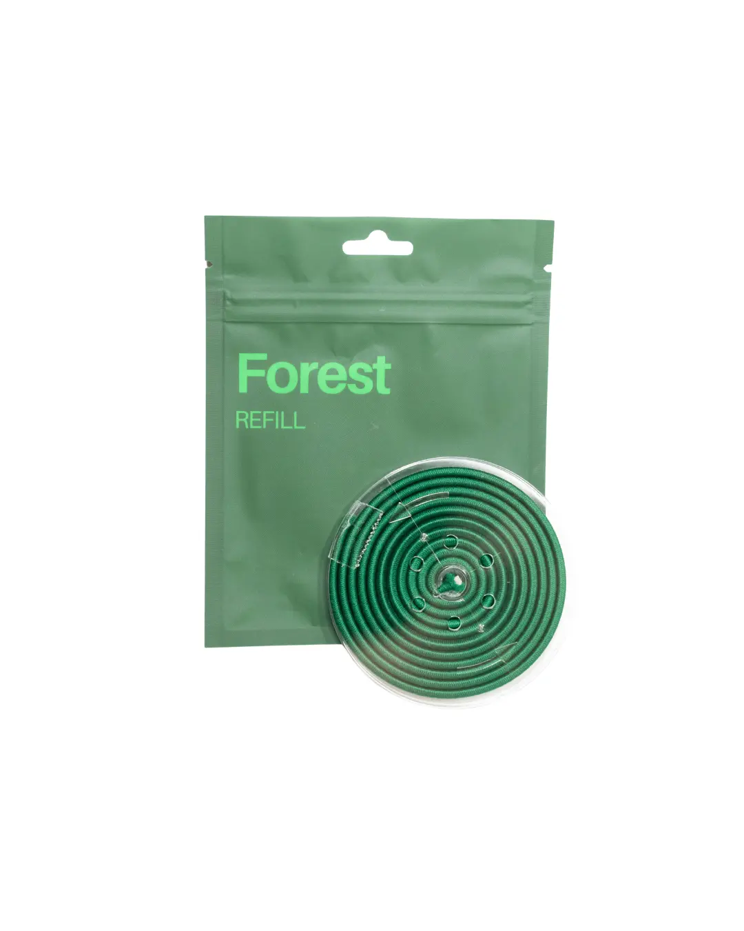 TIY Forest Refill - 51 Inches Dark Green Customizable Hair Tie for Any Hair Type - 13x Stronger & 2x Stretchier Than Regular Hair Ties