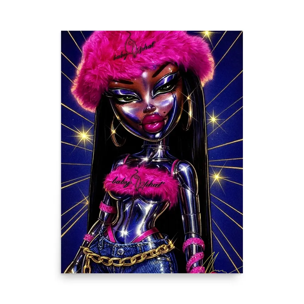 CyberBrat Matte Poster 18″×24″ in