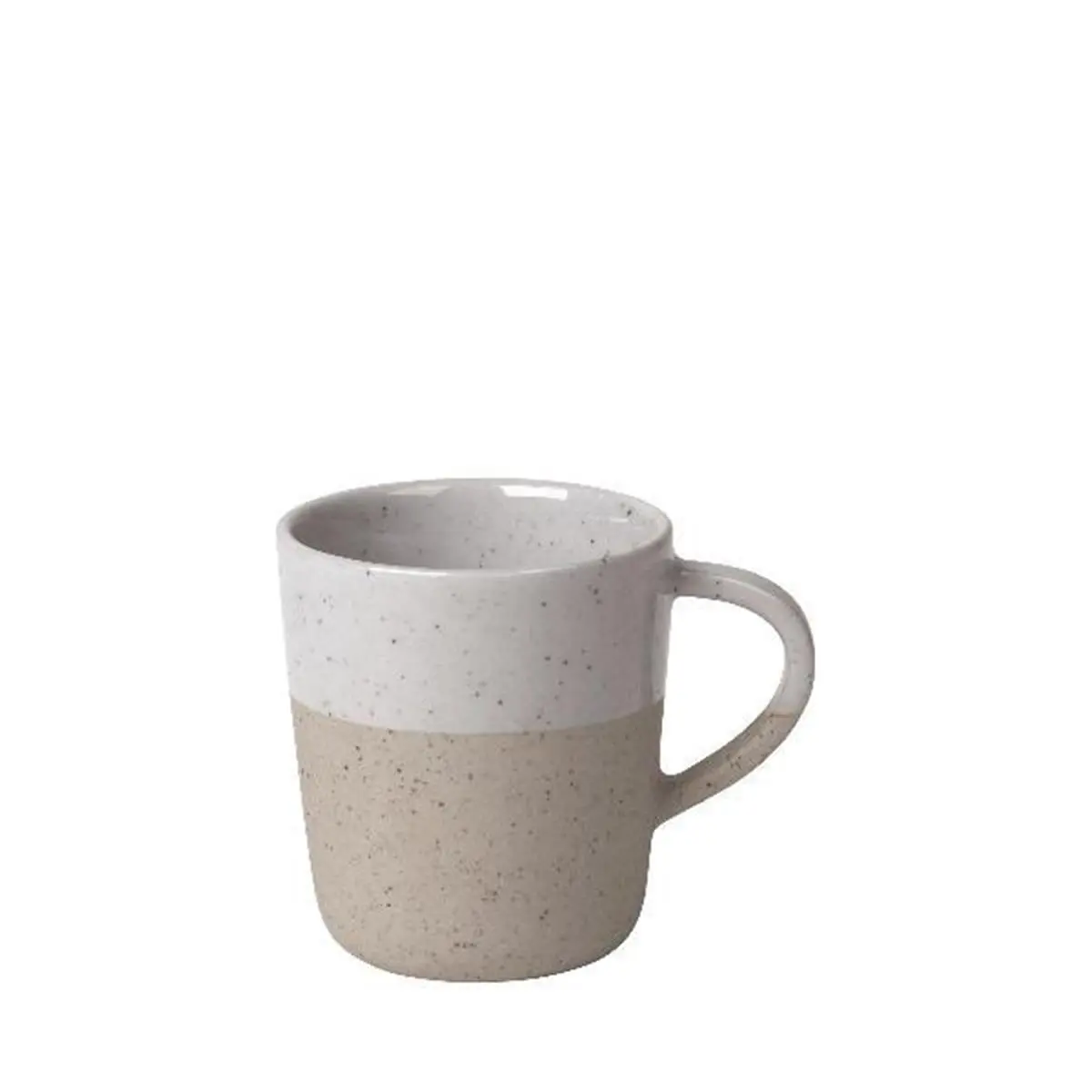 2.4 oz Sablo Ceramic Stoneware Espresso Mug, Set of 4