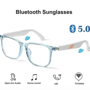 Bluetooth 5.0 Smart Audio Sunglasses with Wireless Music & Hands-Free Calling