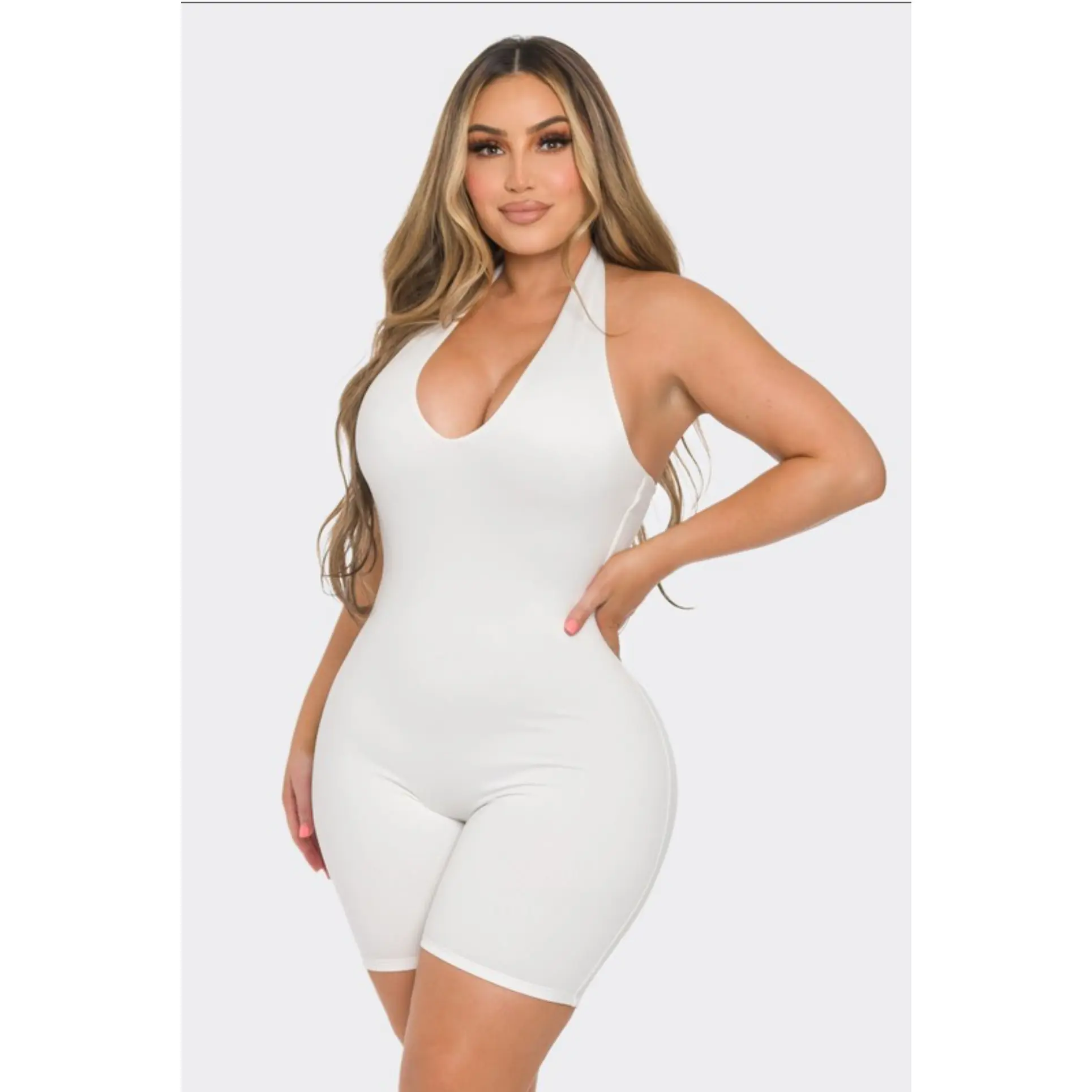 White Romper
