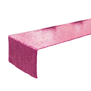 Your Party Atmosphere with a Sequins Table Runner  Hot Pink