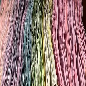 25 Piece  Kool-aid Dyed Paper Variety of Patterns Sizes Hand Dyed for Crafting Scrapbooking Unique Textures
