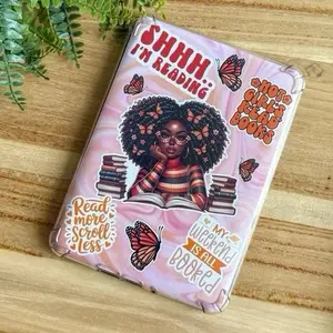 Orange Butterfly Cutie Insert - book lover