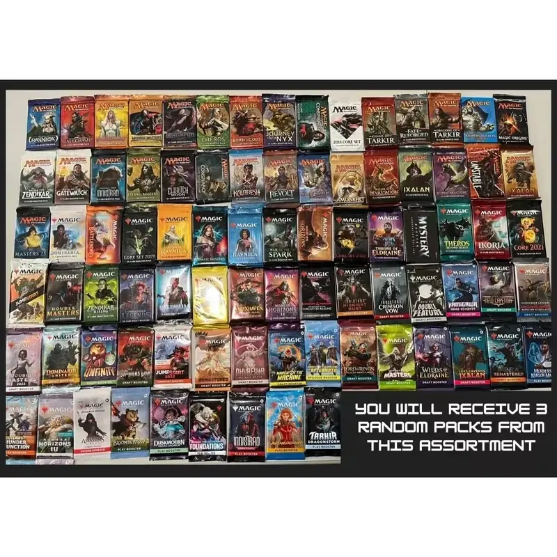 3 random booster packs Magic the Gathering MTG - TikTok Shop 3 random booster packs Magic the Gathering MTG - TikTok Shop