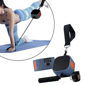 Strength Trainer Pocket with Resistance Band LCD Display Home Gym Fitness Sunnimix
