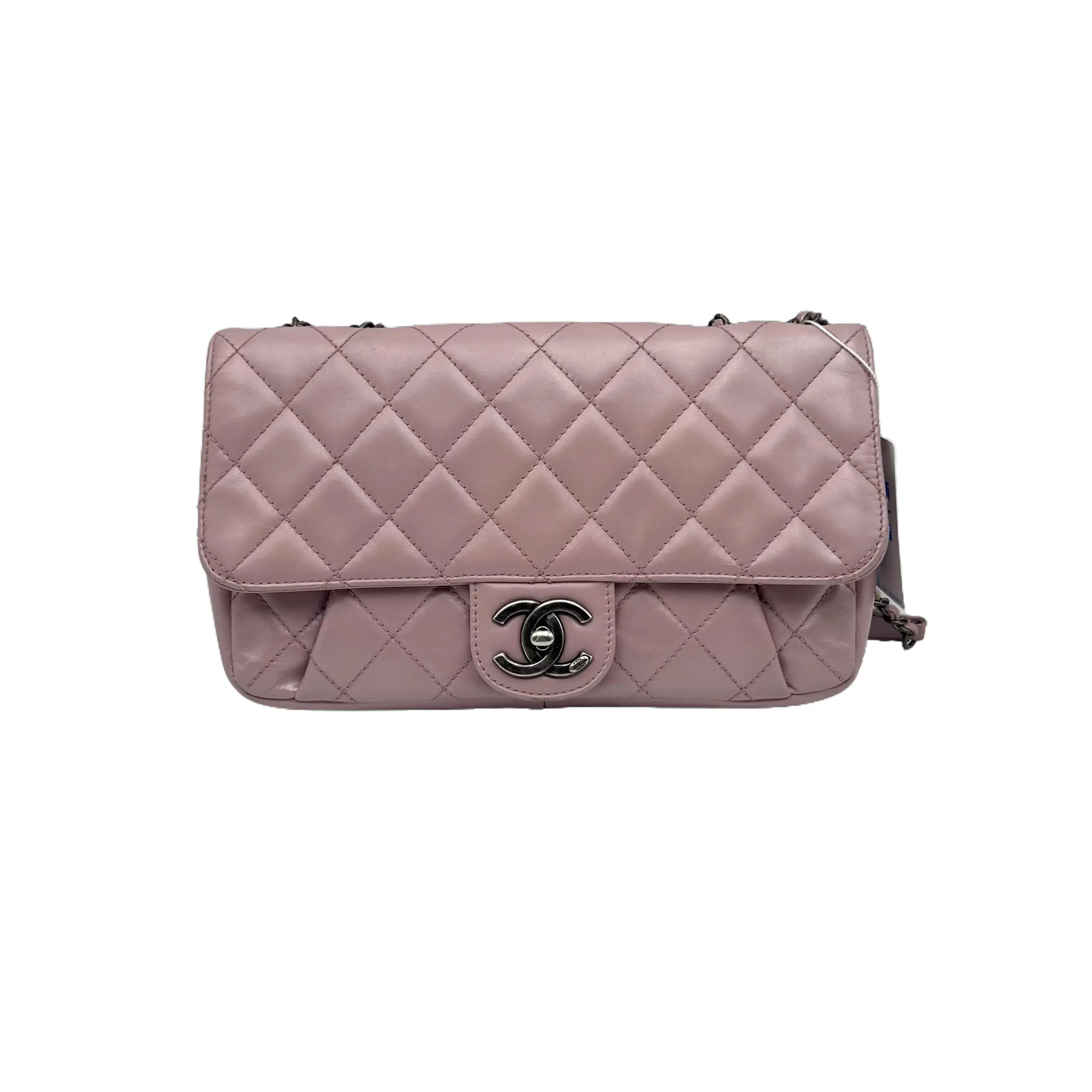 Pre-owned CHANEL france Crossbody Bags h8 Pink Medium Calfskin CF Crossbody Bag 62604
