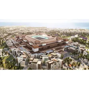 Jeddah Central Project Stadium Scale Model