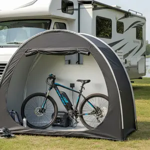 Bike Storage Shed Tent, Outdoor Portable Bicycle Storage Sheds Bike Covers Shelter Outdoor Cycling Accessories for Motorcycle, Garden Tools, Toys, Lawn Mower