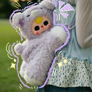 Baby Three - Hugging Baby Back pack Plush Blind box Cute Keychain Accessory Fruit Keychain