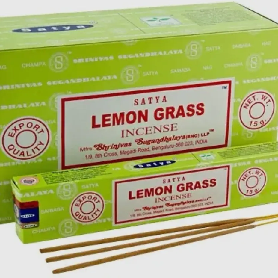 Lemongrass Satya Incense Sticks