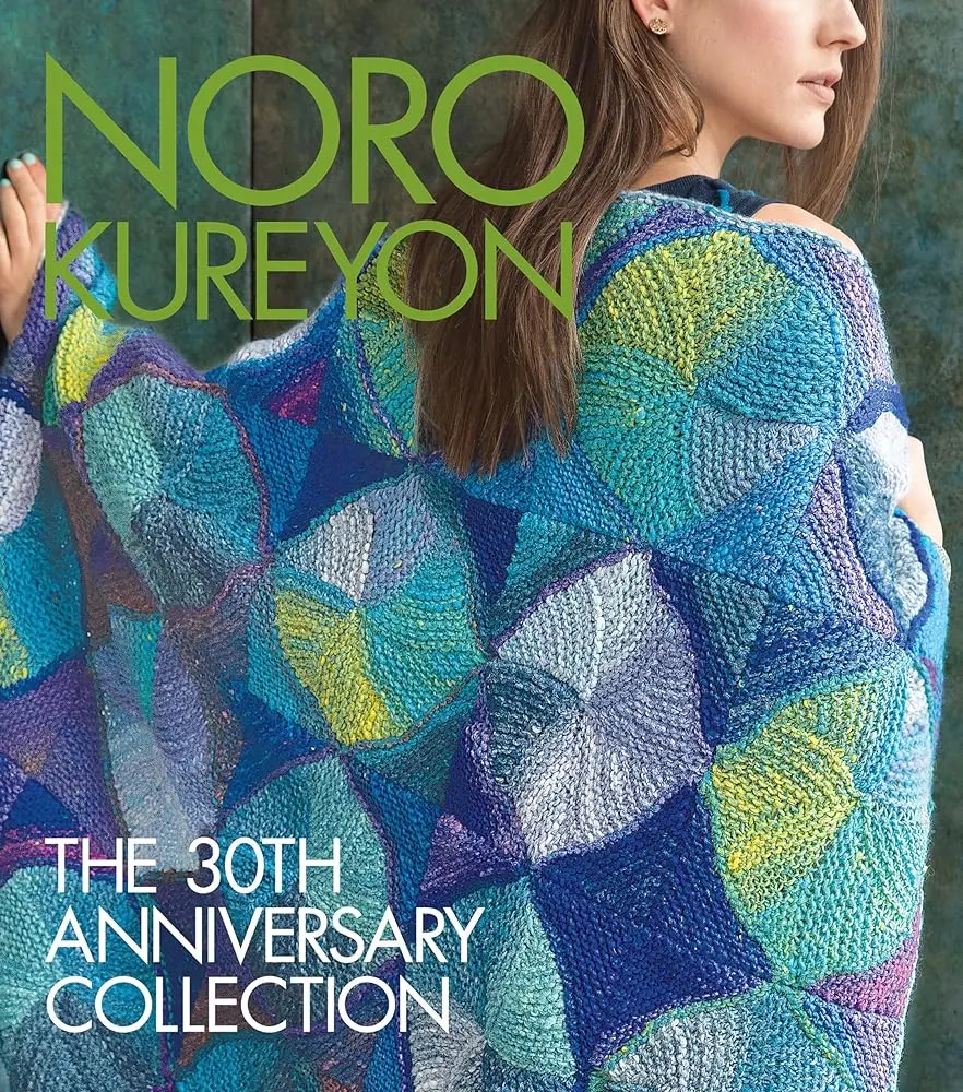 30th Anniversary Knitting Pattern Book with 30 Vibrant Projects - Create Colorful Shawls, Star-Motif Capelets, Hats, and Blankets