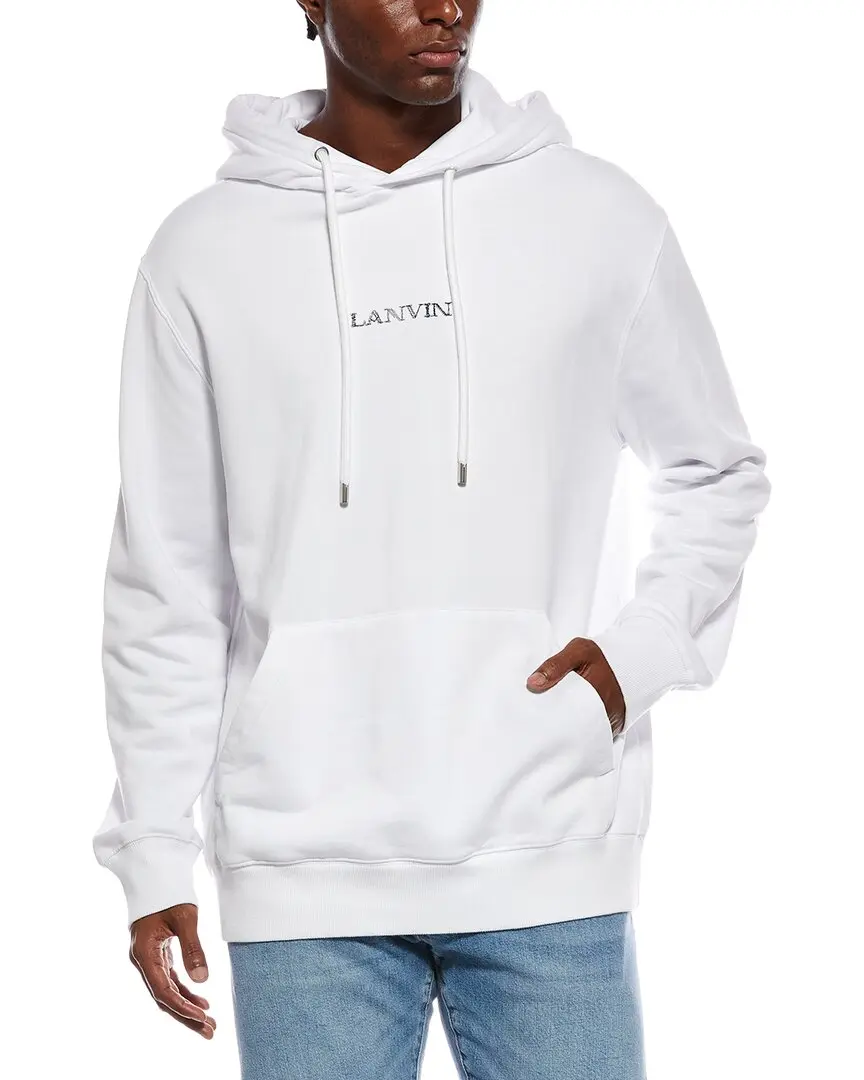 LANVIN Embroidered Oversized Hoodie