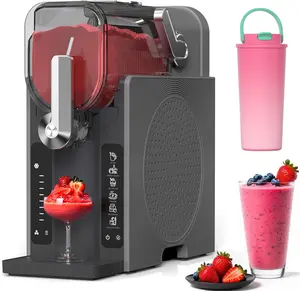 WizAura Slushie Machine – Best Party Gift, 54oz No Ice Needed, 6 Preset All-in-One Frozen Drink Maker w/ Auto-Clean & Temp Display | Perfect for Margaritas, Smoothies, Ice Cream, Milkshakes