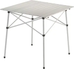 Coleman Outdoor Folding Table, Sturdy Aluminum Camping Table with Snap-Together Design, Seats 4 & Carry Bag Included, Great for Camping, Tailgating, Grilling, Hunting, Outdoor Dining & More