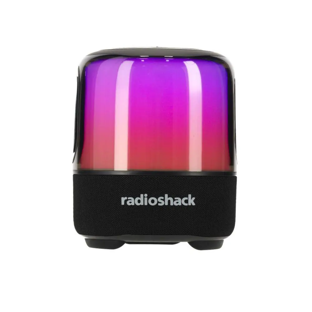 RadioShack 60W Wireless Speaker with Bluetooth 5.0, TWS, MP3/WAV/FLAC, U disk, TF, AUX, 8800mAh Battery, 360° RGB Lights, IPX5 Waterproof, 4-6 Hours Playtime - Audio
