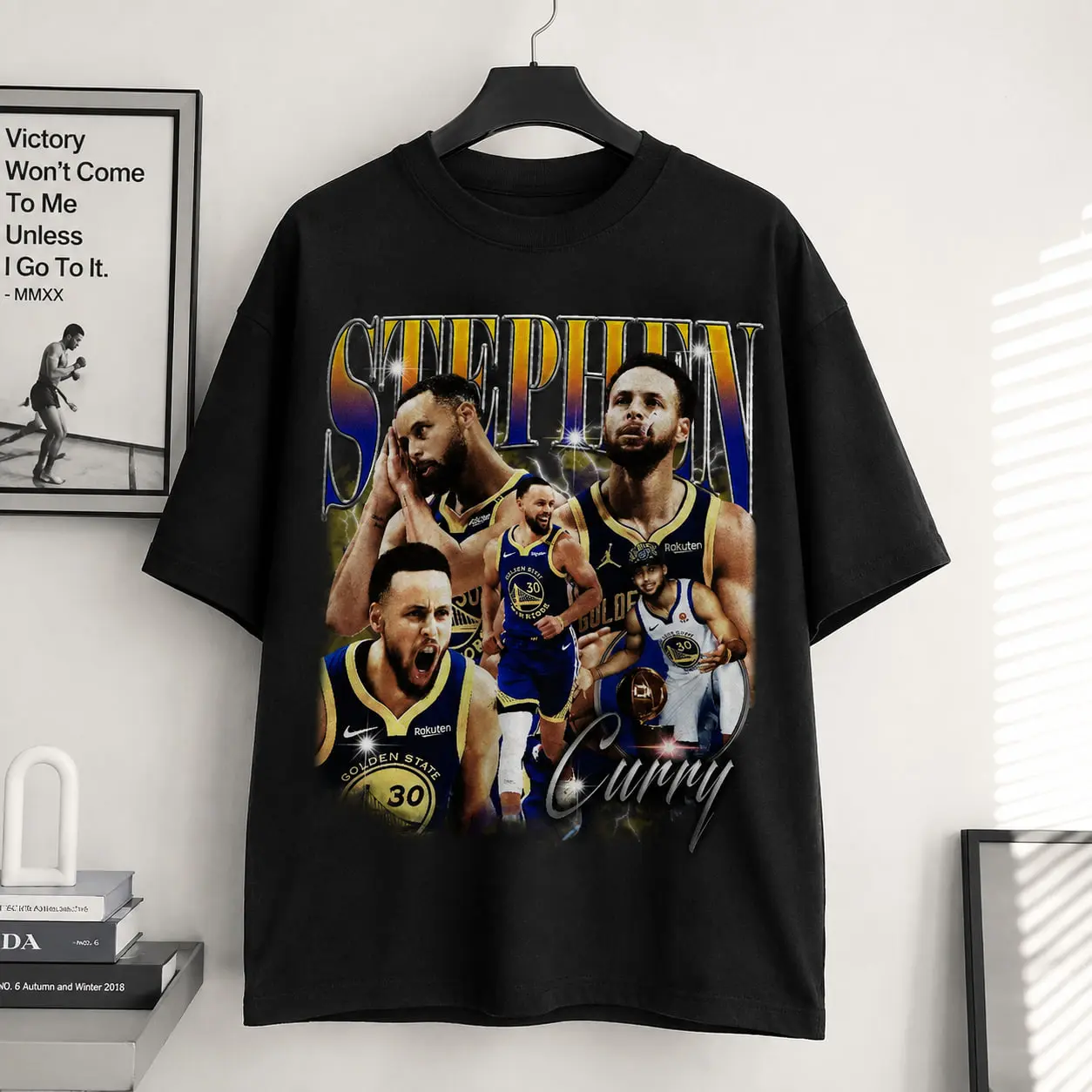 Stephen Curry 30 Golden Basketball Vintage Shirt