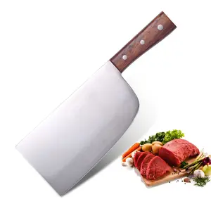 Meat Bone Cleaver Knife for Meat Cutting 2LB Heavy Duty Butcher Knife Hand Forged Full Tang Chopper