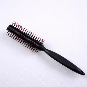 1pc Curling Comb for Hair Salon, Round Roll Brush with Pointed Tail, Styling Comb for Men and Women, Home Use Hair Care Tool