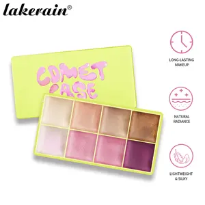 DIY Matte Cream Face Palette 3 in 1 Blush Bronzer Lip Tint, Ultra Blendable Non-Caking Texture Soft Natural Contouring, Smooth Finish No Harsh Lines, Ideal for Commute Work Bag or TSA Carry-On