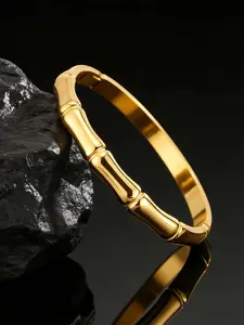 1 stainless steel bamboo knot bracelet, perfect for a honey afternoon tea birthday party, a special friendship memento gift for your bestie