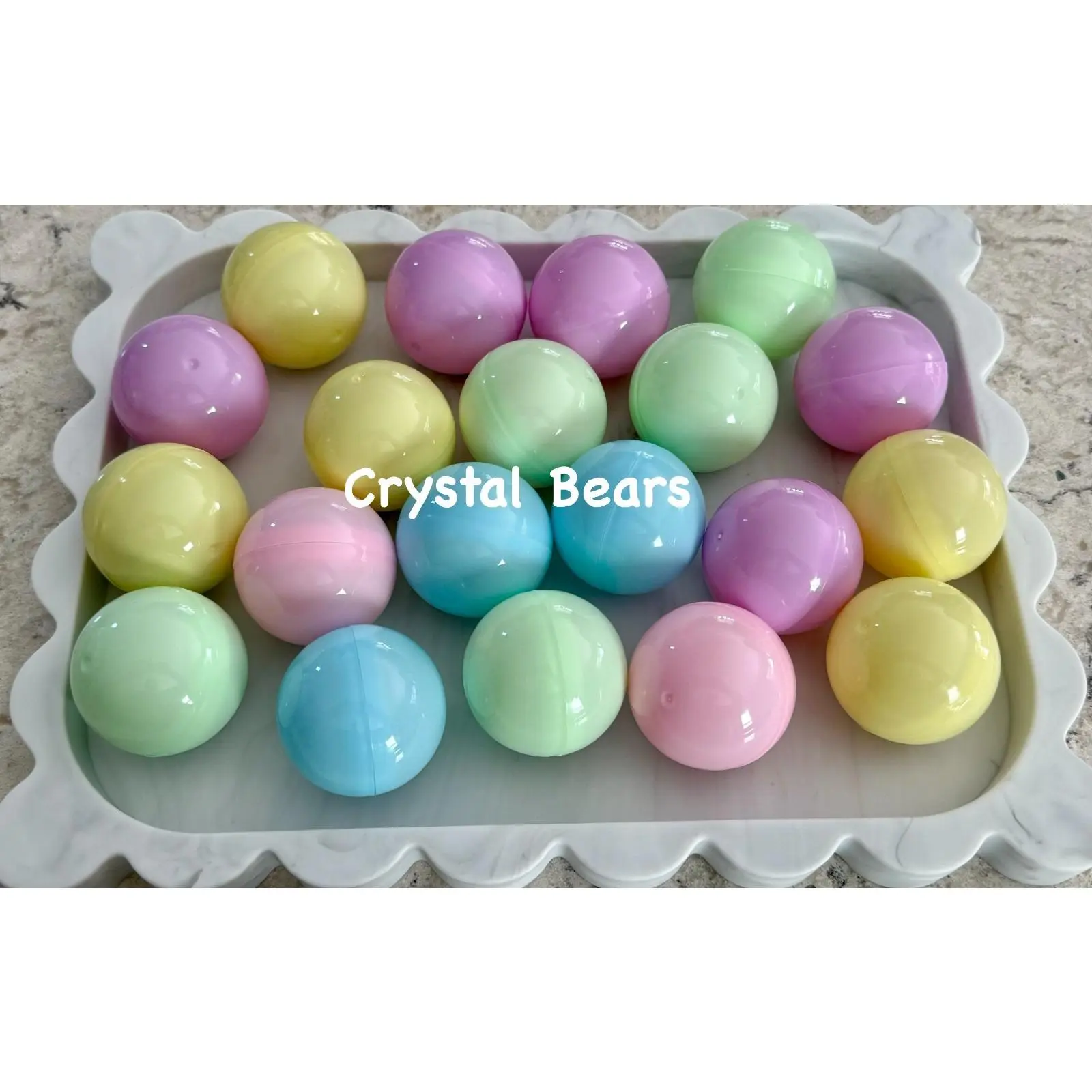 Crystal Bears Bead Capsules (20 capsules + bonus + free bead organizer)