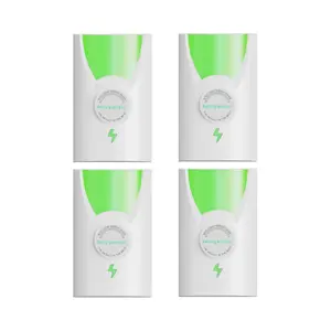 4PCS Plug-In Power Box with US Plug 2026 UpdatedDesign, Compatible with 90-250V Input Range