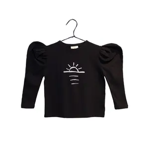 Long Sleeve Tee - Puffy Sleeve - Sun