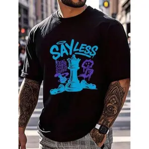 Humorous Vintage Purple Grape Five Matching Men Team T-Shirt Urban Hip Hop Style Men's T-Shirt