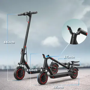 Portable Folding Electric Scooter 350W Motor, 19 Miles Range, 19MPH Top Speed, Dual Shock Absorption, App Control