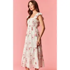 Ivory Rose Bloom Dress