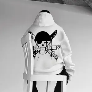 rononoa zoro Hoodie, One Pice Hoodie,Vintage 90s Bootleg Style Anime T-Shirt, Retro Anime Tee, Vintage Graphic Tee, anime sweatshirt Cotton Crewneck