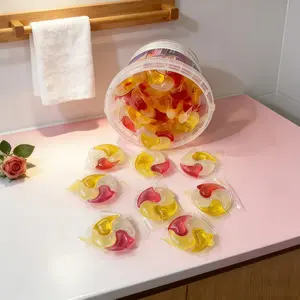 New Laundry Detergent Balls, Wash Ball, Laundry Pods, 4-In-1 Multi-Functional Cleaning Solution, Effective Stain Removal & Softening Agent, Ideal for Home Use