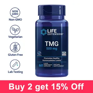TMG Supplement, Glycine Betaine, Trimethylglycine for Healthy Homocysteine Levels & Cardiovascular Health, Methylation, Blood pressure 60 Liquid Capsules