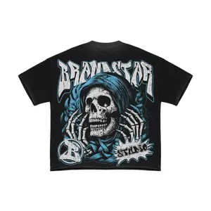 Bravest Studios Skull Streetwear T-shirt