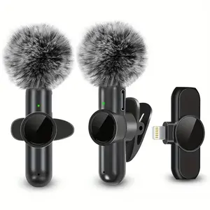 Wireless Clip-On Microphone for Phone – Clear Audio Mic for Content Creators