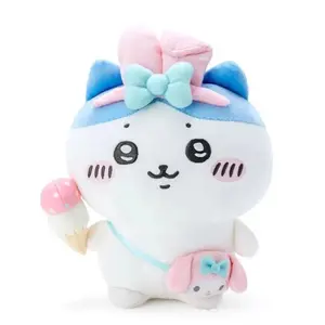 Chiikawa Joint Sanlios Doll Usagi Hachiware Kuromis Short Plush Doll Cartoon Pendant Doll 10/20cm Friend Cute Plush Toy Gift